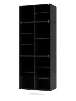 Ripple IV Vitrineskab, inkl. sokkel fra<Montana Hot