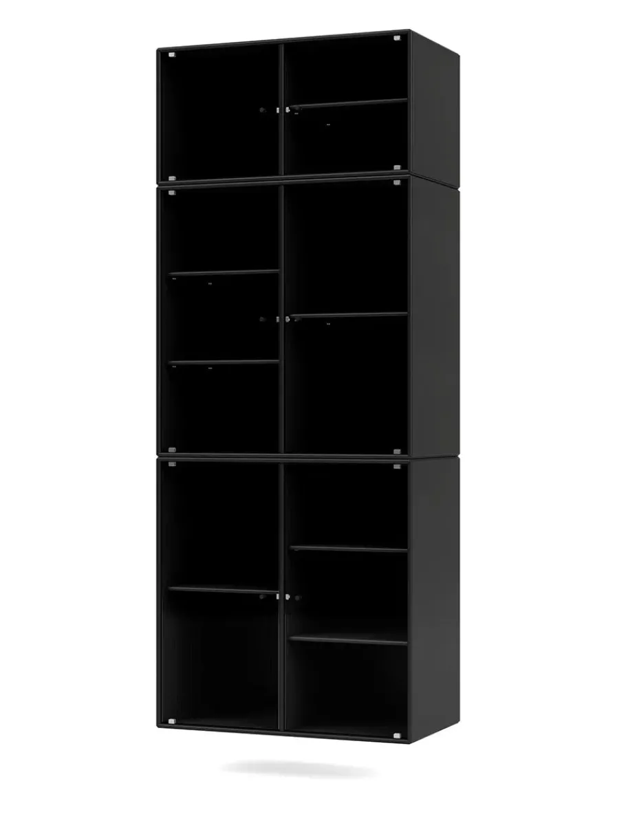 Ripple IV Vitrineskab, inkl. sokkel fra<Montana Hot