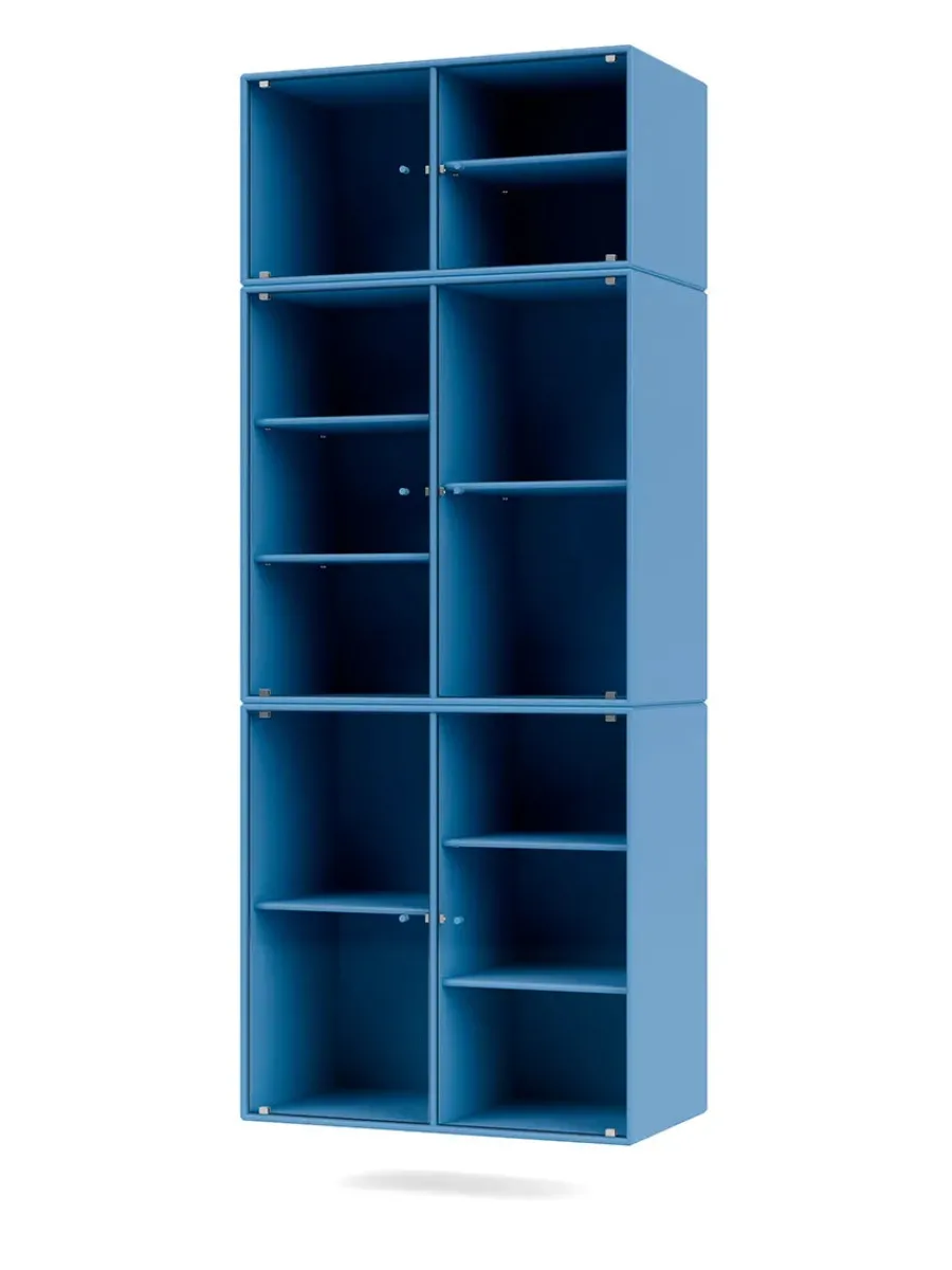 Ripple IV Vitrineskab, inkl. sokkel fra<Montana Hot