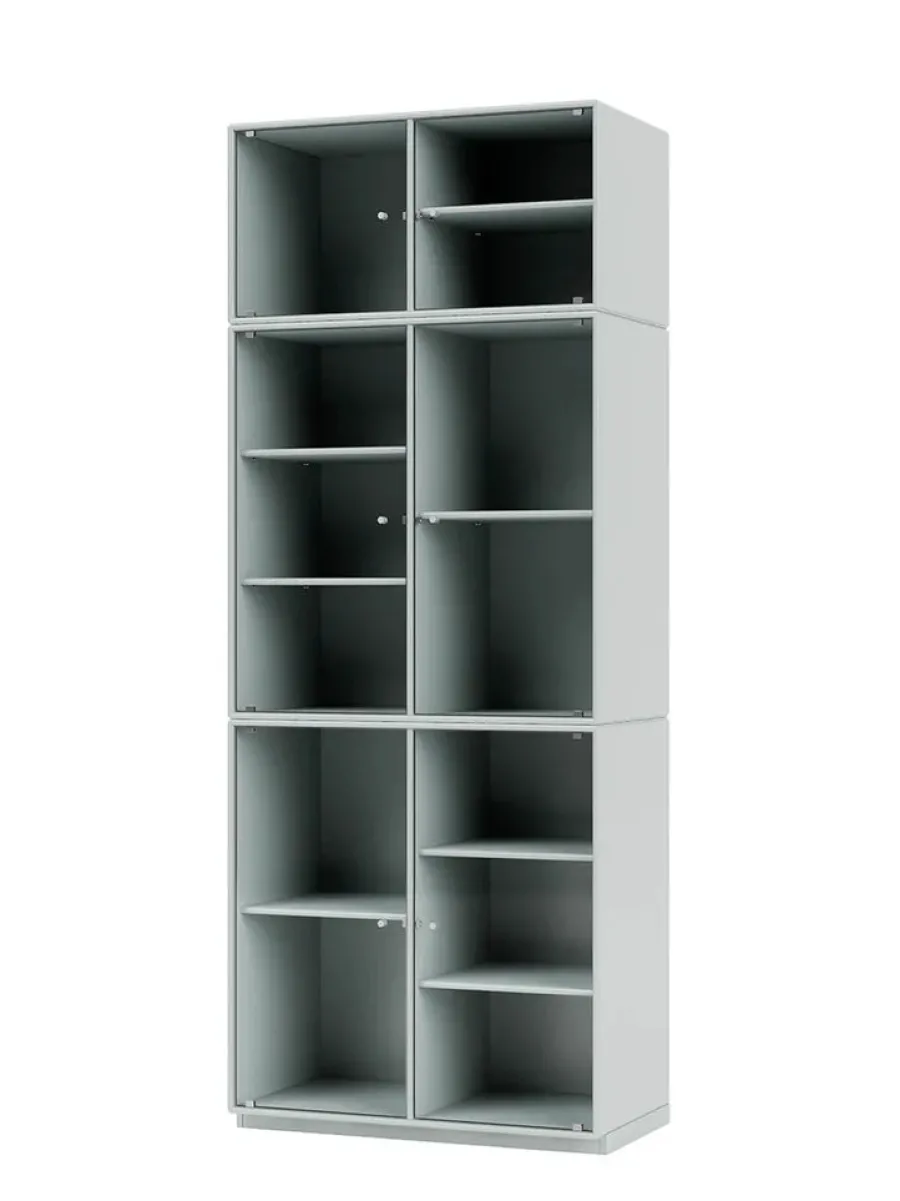 Ripple IV Vitrineskab, inkl. sokkel fra<Montana Hot