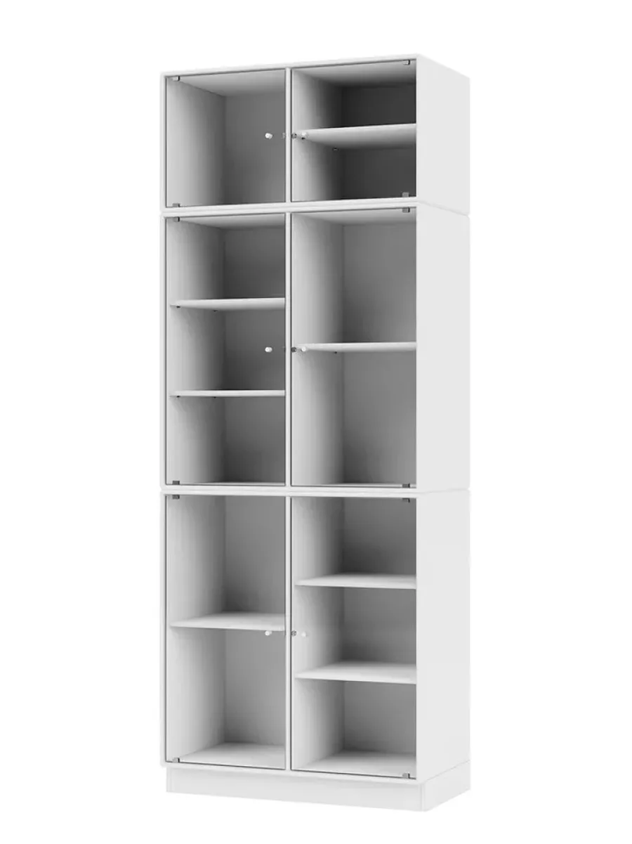 Ripple IV Vitrineskab, inkl. sokkel fra<Montana Hot