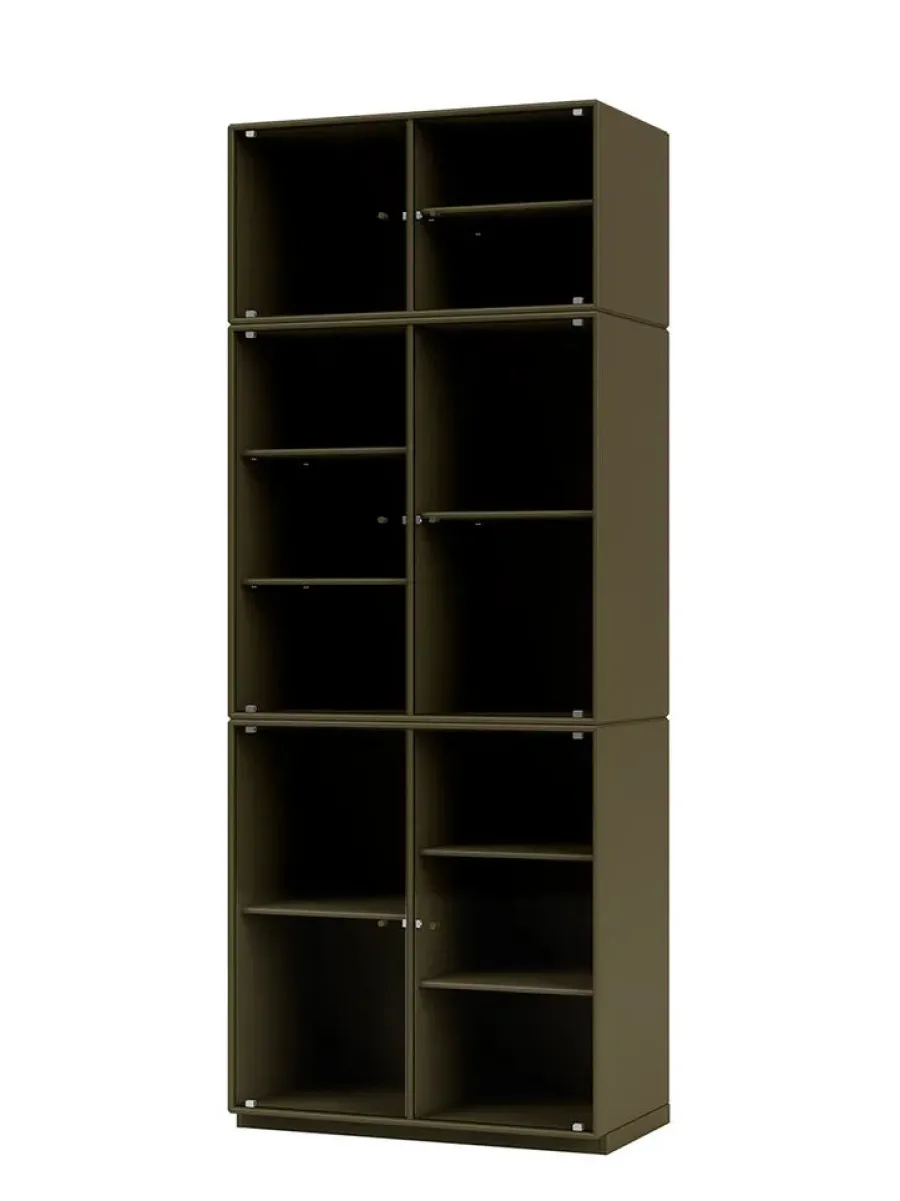 Ripple IV Vitrineskab, inkl. sokkel fra<Montana Hot