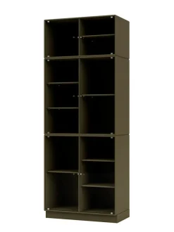 Ripple IV Vitrineskab, inkl. sokkel fra<Montana Hot