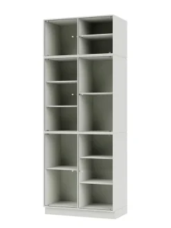 Ripple IV Vitrineskab, inkl. sokkel fra<Montana Hot