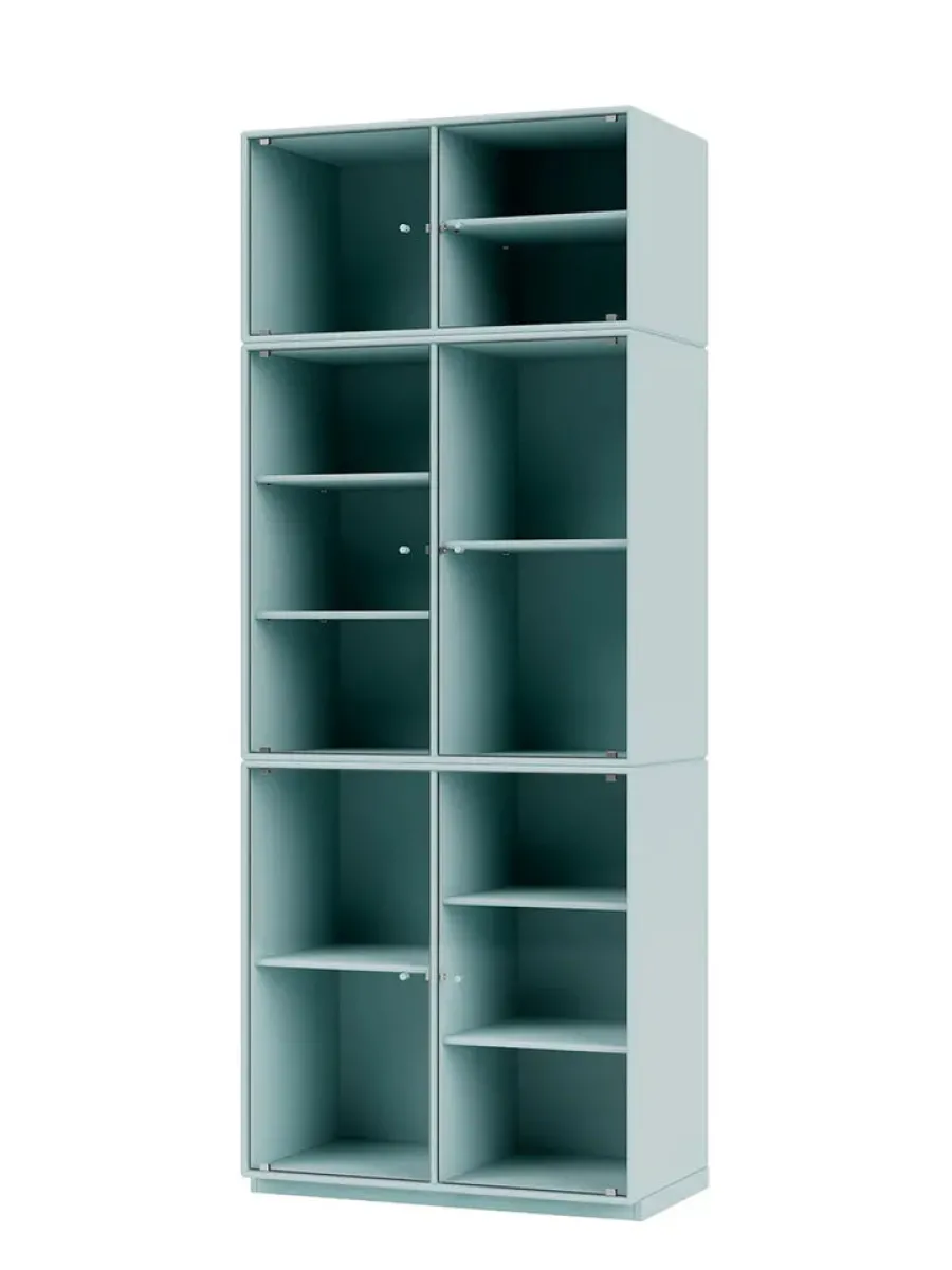 Ripple IV Vitrineskab, inkl. sokkel fra<Montana Hot