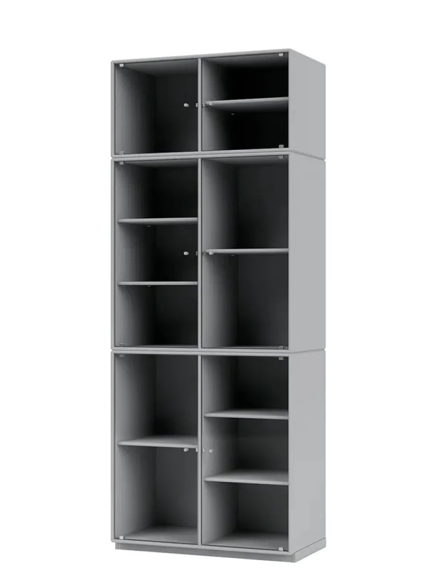 Ripple IV Vitrineskab, inkl. sokkel fra<Montana Hot