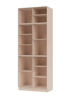 Ripple IV Vitrineskab, inkl. sokkel fra<Montana Hot