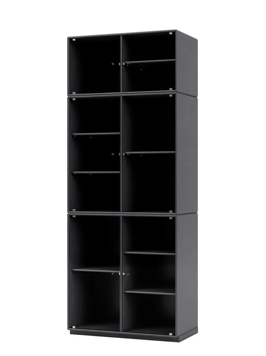 Ripple IV Vitrineskab, inkl. sokkel fra<Montana Hot