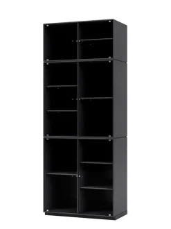 Ripple IV Vitrineskab, inkl. sokkel fra<Montana Hot