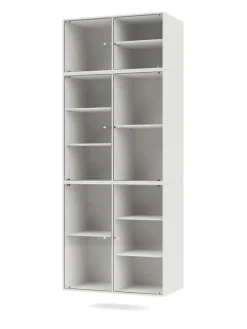 Ripple IV Vitrineskab, inkl. sokkel fra<Montana Hot