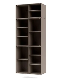 Ripple IV Vitrineskab, inkl. sokkel fra<Montana Hot