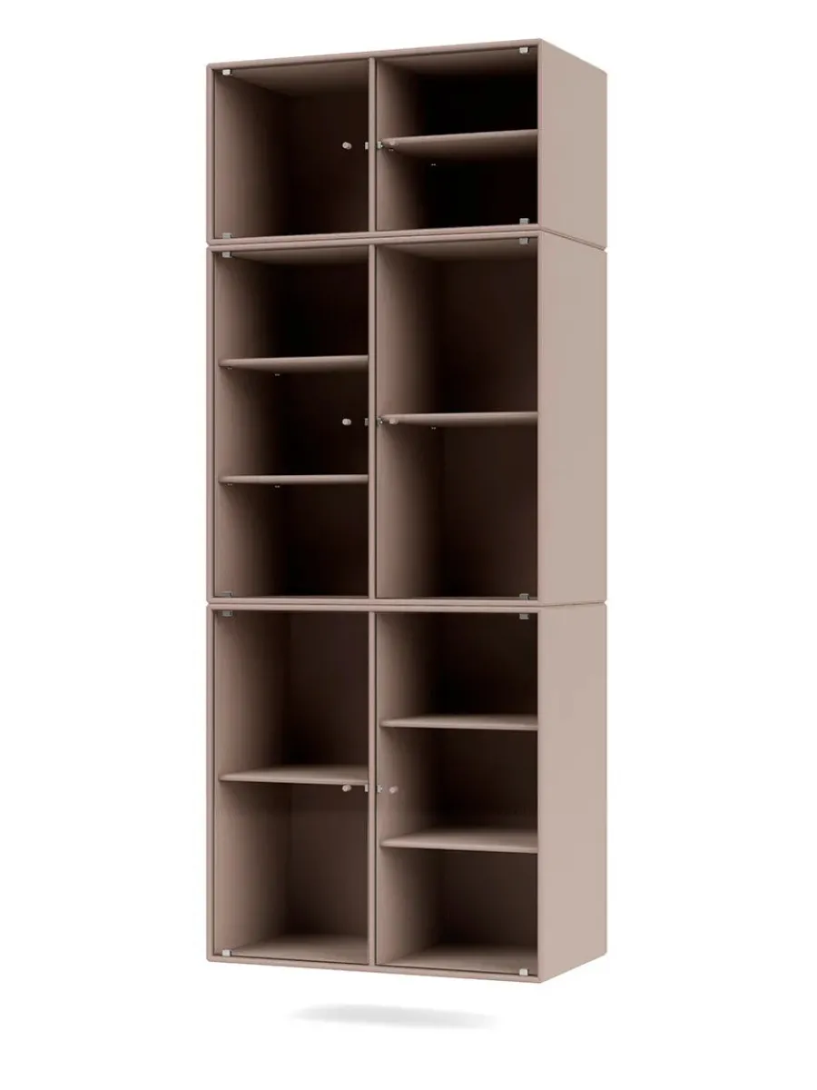 Ripple IV Vitrineskab, inkl. ophæng fra<Montana Hot