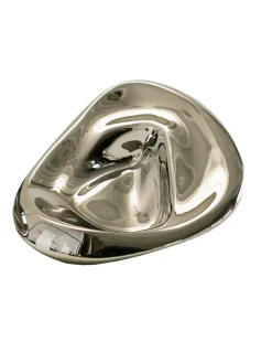 Ripple Knob Large, silver fra<Hein Studio Clearance