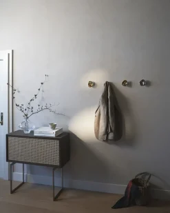 Ripple Knob Large, silver fra<Hein Studio Clearance