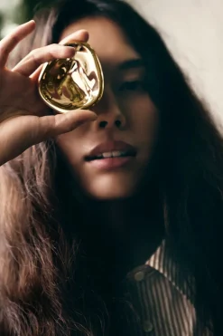 Ripple Knob Large, silver fra<Hein Studio Clearance