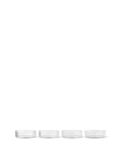 Ripple Serving Bowls Clear, sæt á 4 fra<Ferm Living Best