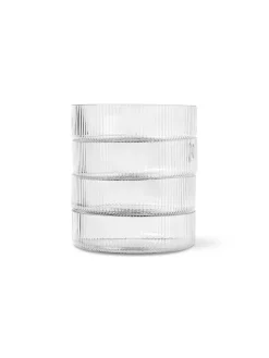 Ripple Serving Bowls Clear, sæt á 4 fra<Ferm Living Best