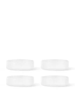 Ripple Serving Bowls Frosted, sæt á 4 fra<Ferm Living Discount