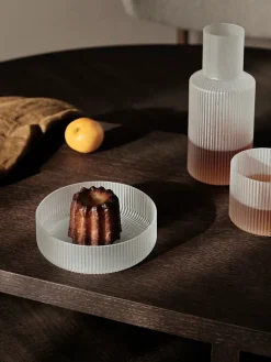 Ripple Serving Bowls Frosted, sæt á 4 fra<Ferm Living Discount