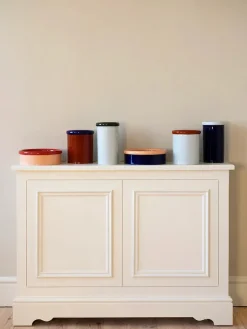 ROD bowl, coral/dark blue fra<Nine Best