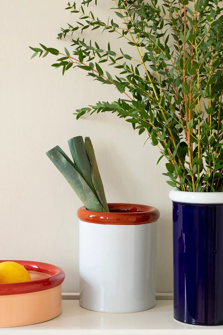 ROD bowl, red/coral fra<Nine Sale