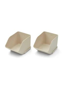 Rosemary Opbevaringskasse S 2-pak, Sandy fra<Liewood Clearance