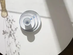 Blå Mega Riflet, tallerken 19 cm mønster 6<Royal Copenhagen Outlet