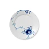 Blå Mega Riflet, tallerken 22 cm mønster 6<Royal Copenhagen Sale