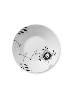 Blå Mega Riflet, dyb tallerken 24 cm<Royal Copenhagen Clearance