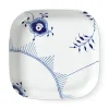 Blå Mega Riflet, firkantet ovnfast fad 30 x 30cm<Royal Copenhagen Sale