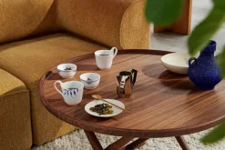 Blå Mega Riflet, højhankskop 25 cl<Royal Copenhagen Hot