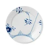 Blå Mega Riflet, tallerken 27 cm mønster 2<Royal Copenhagen Sale