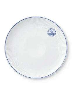 Blå Mega Riflet, tallerken 27 cm mønster 2<Royal Copenhagen Sale