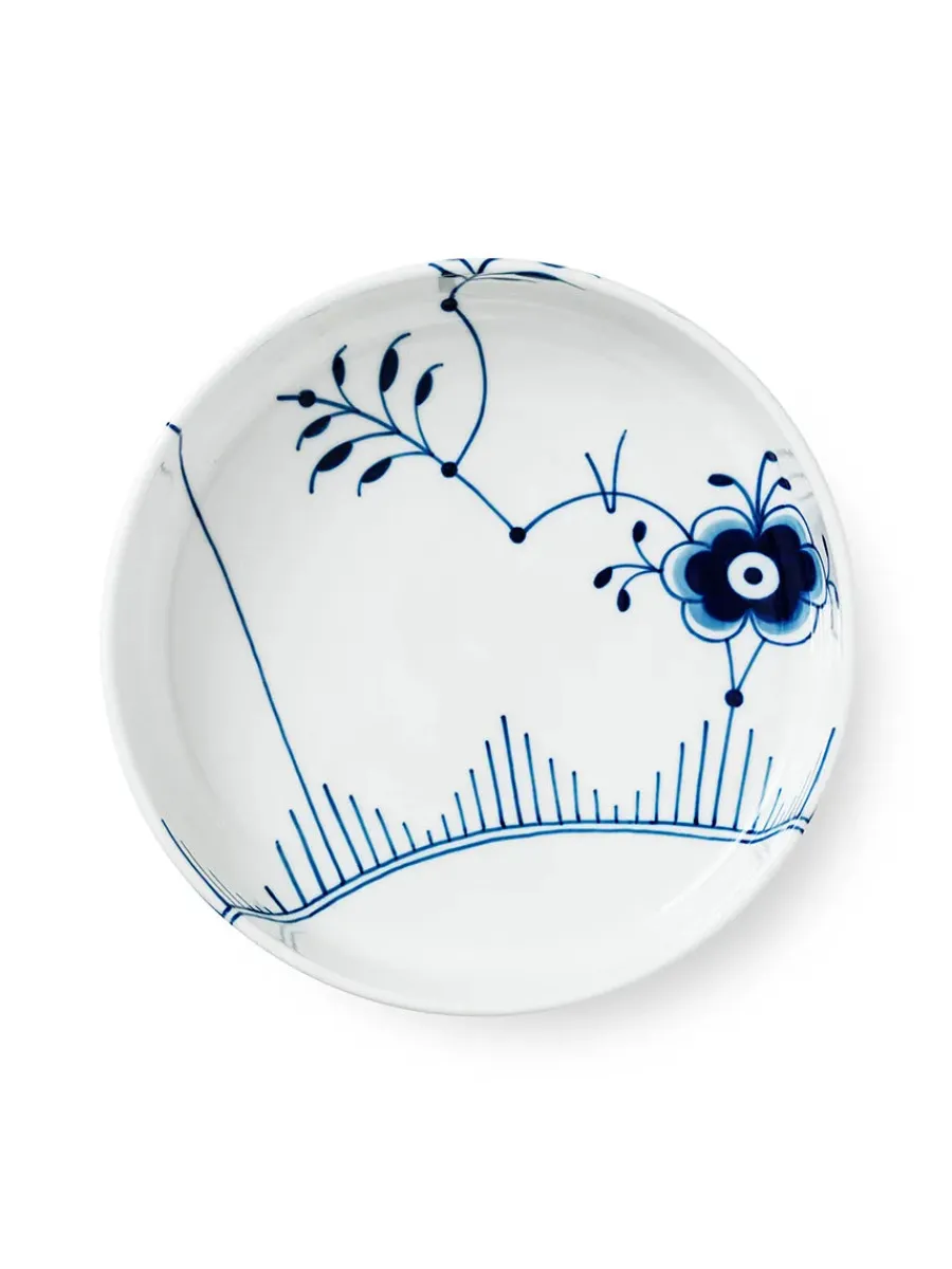 Blå Mega Riflet, rundt ovnfast fad 27 cm<Royal Copenhagen Hot