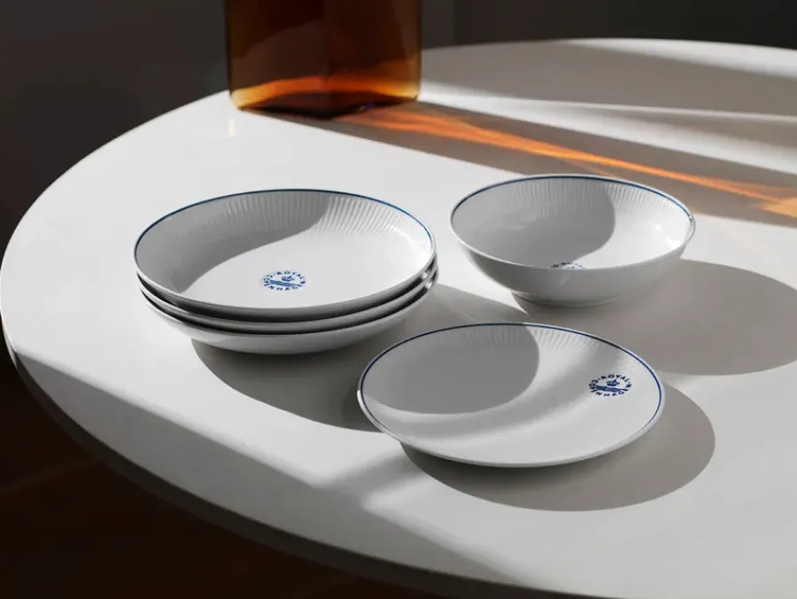 Blueline, skål 25 cm<Royal Copenhagen Best