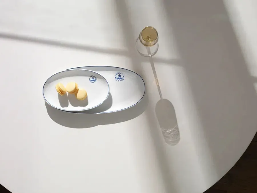 Blueline, asiet 23 cm<Royal Copenhagen Clearance