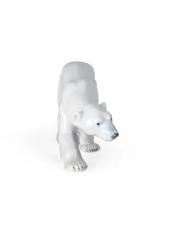 Figurine Isbjørn, siddende 12 cm<Royal Copenhagen Clearance