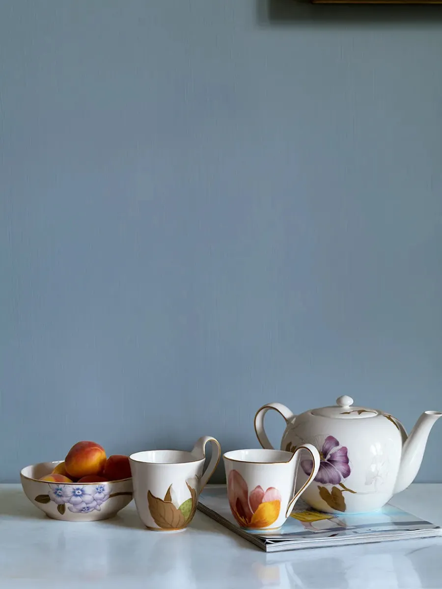 Flora højhankskop med underkop, Rhododendron<Royal Copenhagen Discount