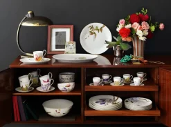 Flora højhankskop med underkop, Tulipan<Royal Copenhagen