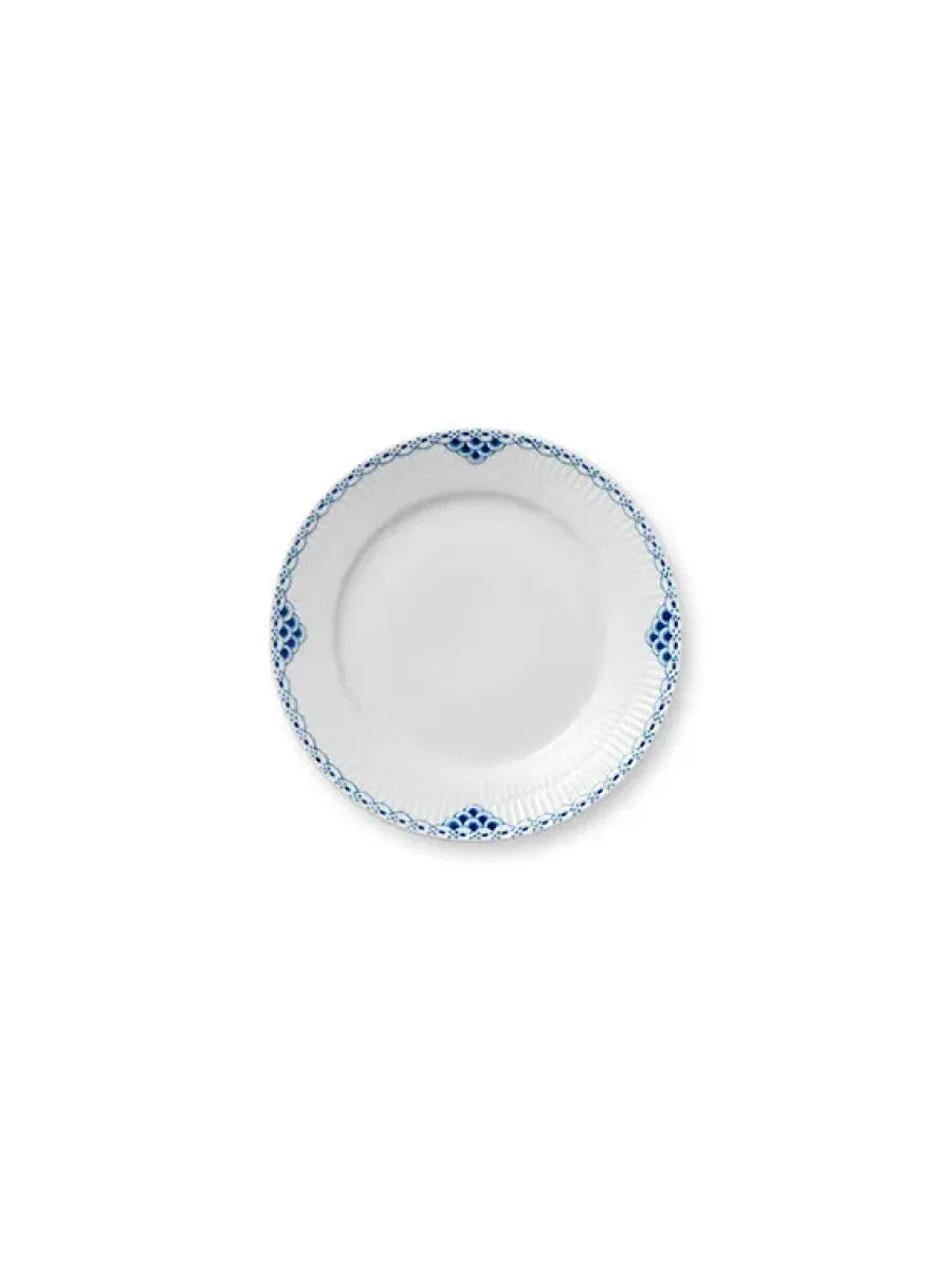 Hvid Elements, tallerken 19 cm<Royal Copenhagen Sale