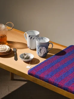 Hvid Riflet, skål 9 cl 2-pak<Royal Copenhagen Outlet