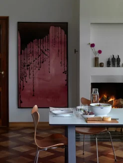 Hvid Riflet, skål 310 cl<Royal Copenhagen Clearance