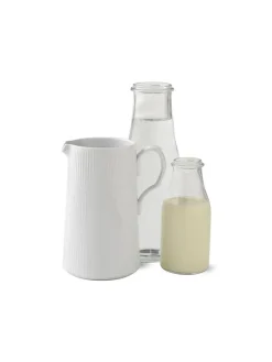 Hvid Riflet, kande 1,5 l<Royal Copenhagen Outlet