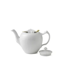 Hvid Riflet, tekande med låg 100 cl<Royal Copenhagen Discount