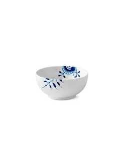 Hvid Riflet, skål 110 cl<Royal Copenhagen