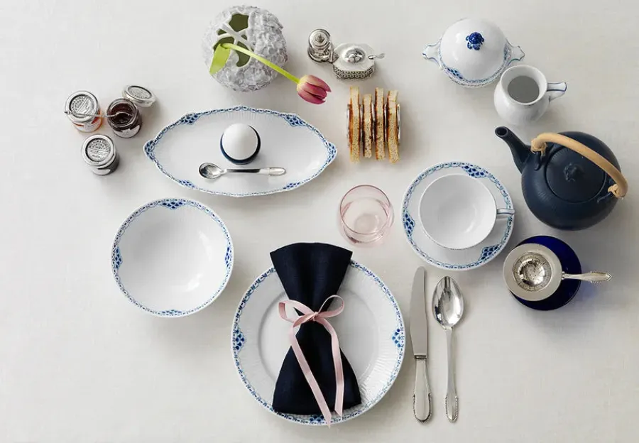 Prinsesse, sukkerskål med låg 20 cl<Royal Copenhagen