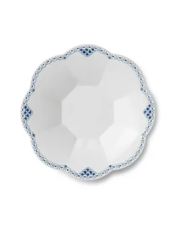 Prinsesse, kantet skål 25,5 cm<Royal Copenhagen Discount
