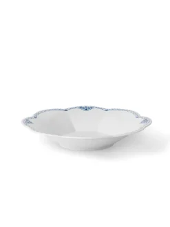 Prinsesse, kantet skål 25,5 cm<Royal Copenhagen Discount