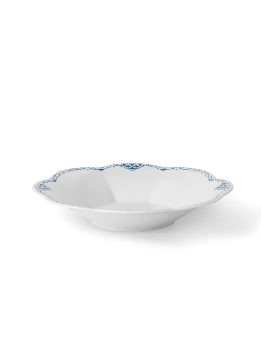 Prinsesse, kantet skål 25,5 cm<Royal Copenhagen Discount