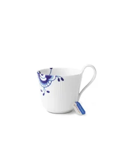 Sort Mega Riflet, højhankskop 33 cl<Royal Copenhagen Online